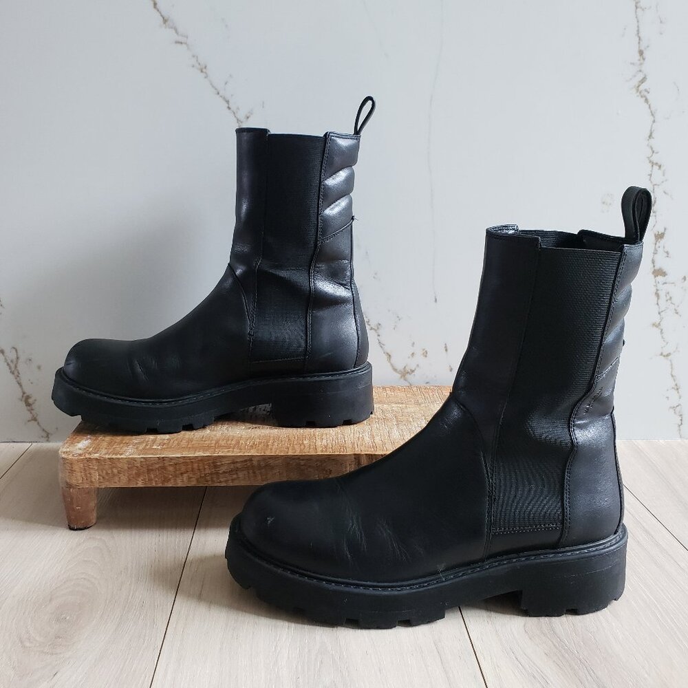 Vagabond Shoemakers Kenova Chelsea Boot Women 40 Black